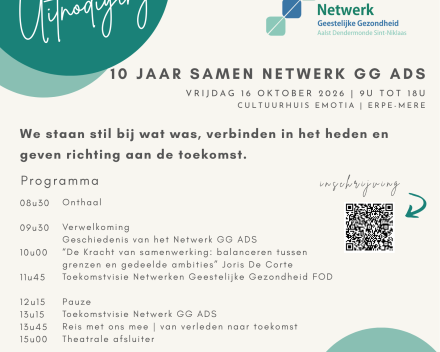 10 jaar samen Netwerk GG ADS