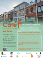 Café P, psychose-praatcafé gaat digitaal